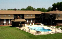 KC apartments by KU Med with pool.