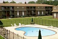 KC apartments by KU Med with pool.